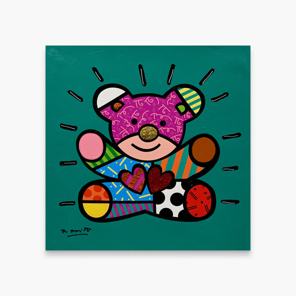 Happy Girl - Mixed Media Original