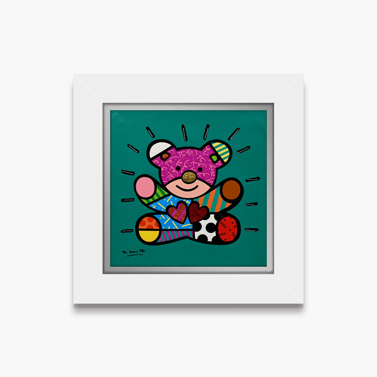 Happy Girl - Mixed Media Original