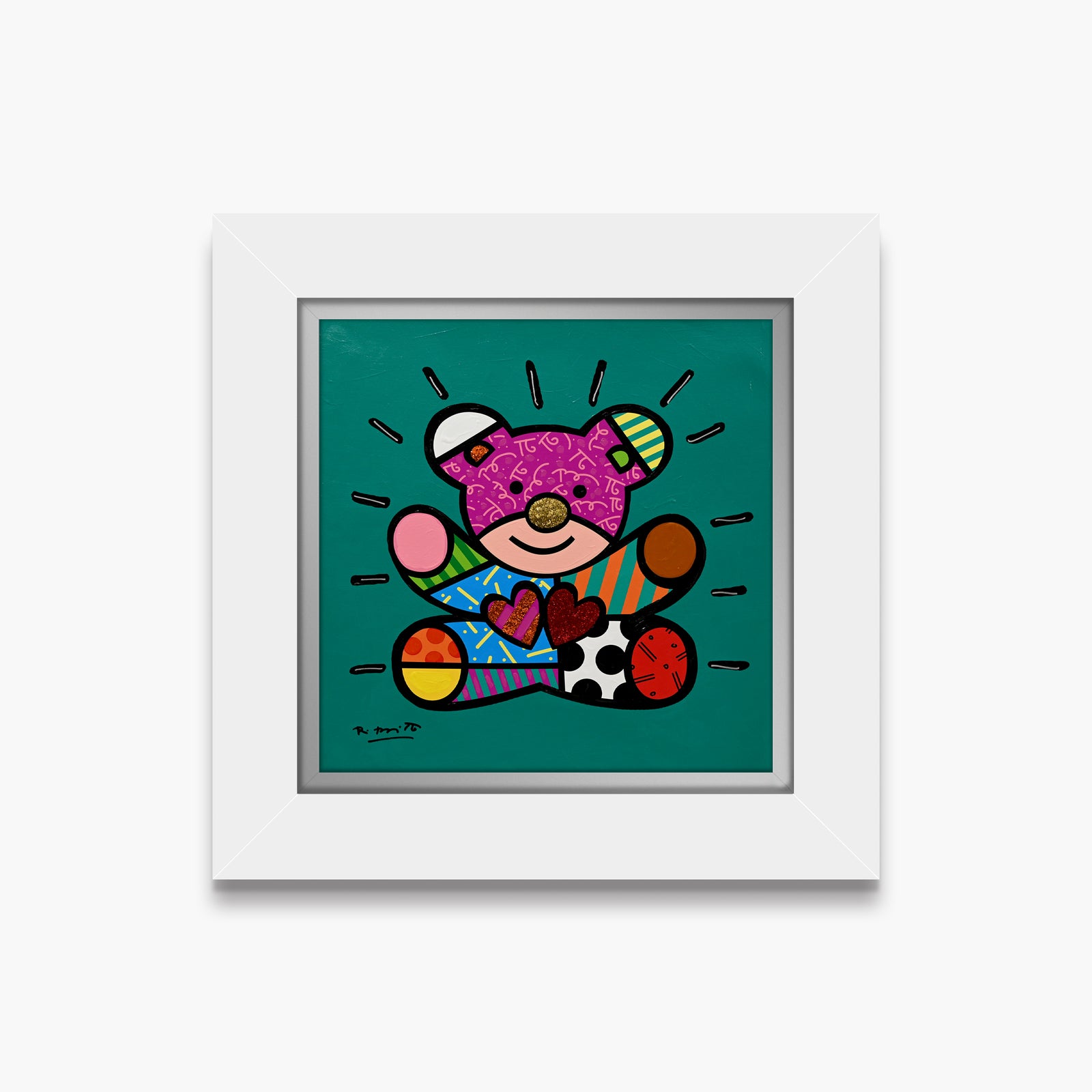 Happy Girl - Mixed Media Original