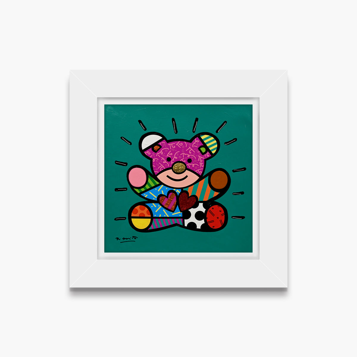 Happy Girl - Mixed Media Original