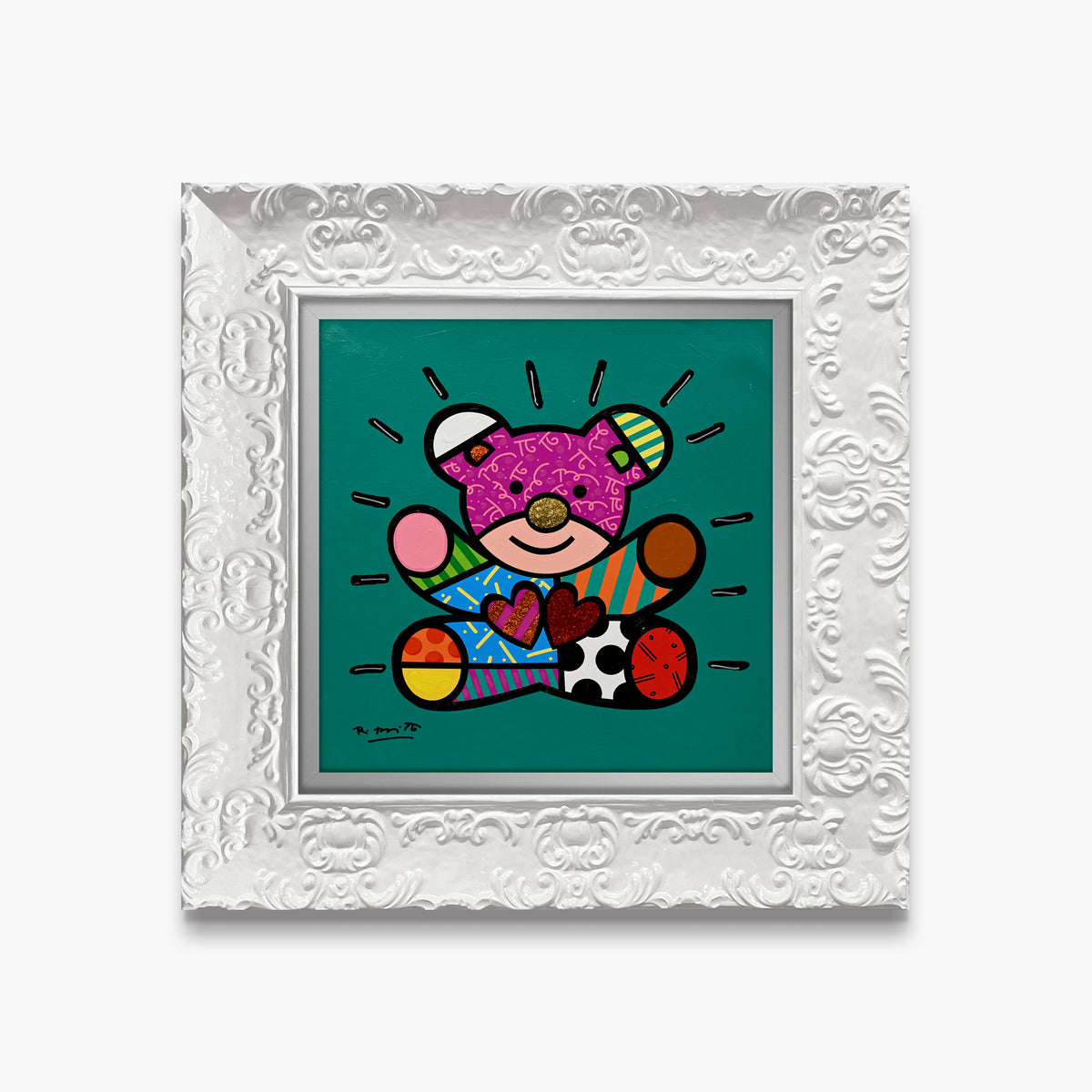 Happy Girl - Mixed Media Original