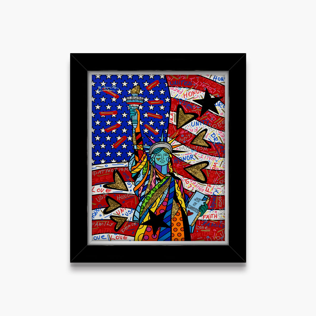Liberty for All - Mixed Media Original