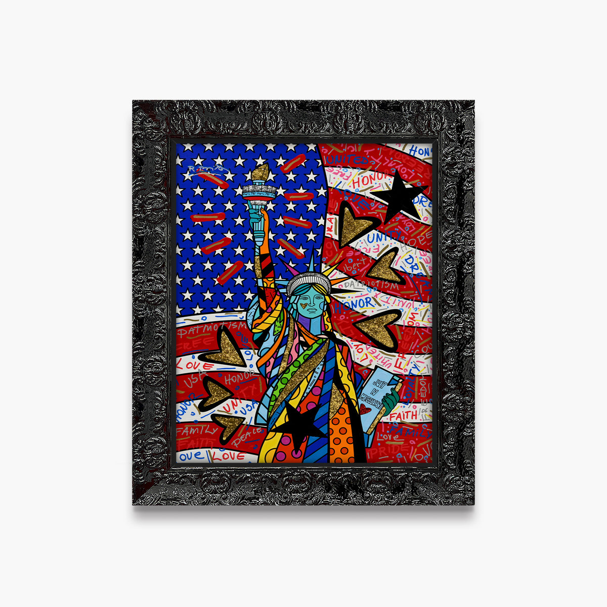 Liberty for All - Mixed Media Original