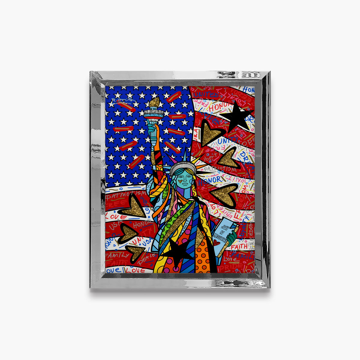 Liberty for All - Mixed Media Original