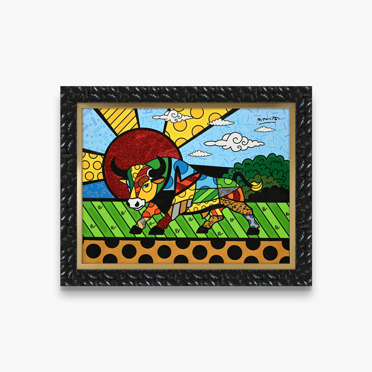 Strength and Enduring Success - Mixed Media Original