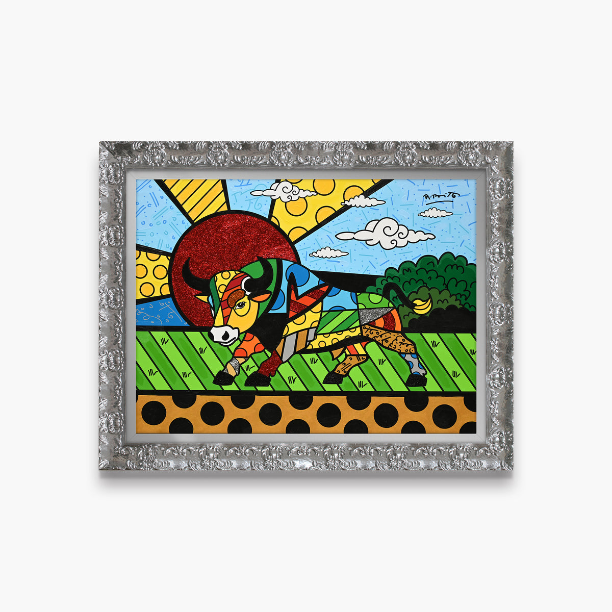 Strength and Enduring Success - Mixed Media Original