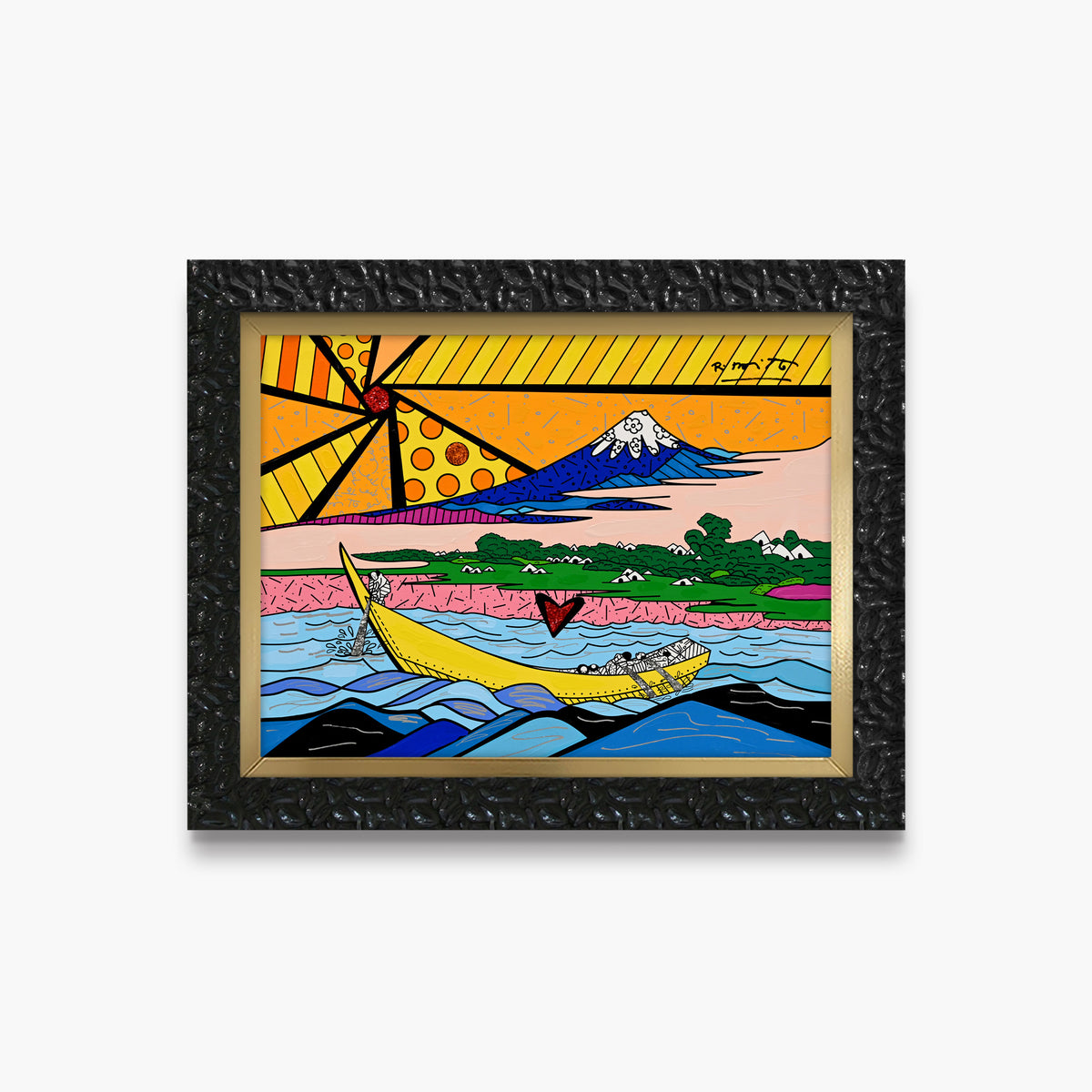Fuji Dreams - Mixed Media Original