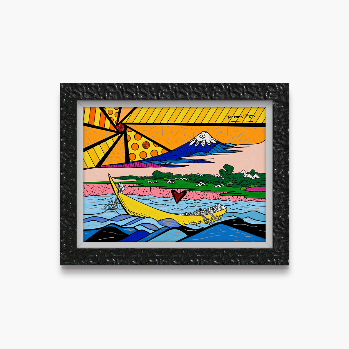 Fuji Dreams - Mixed Media Original