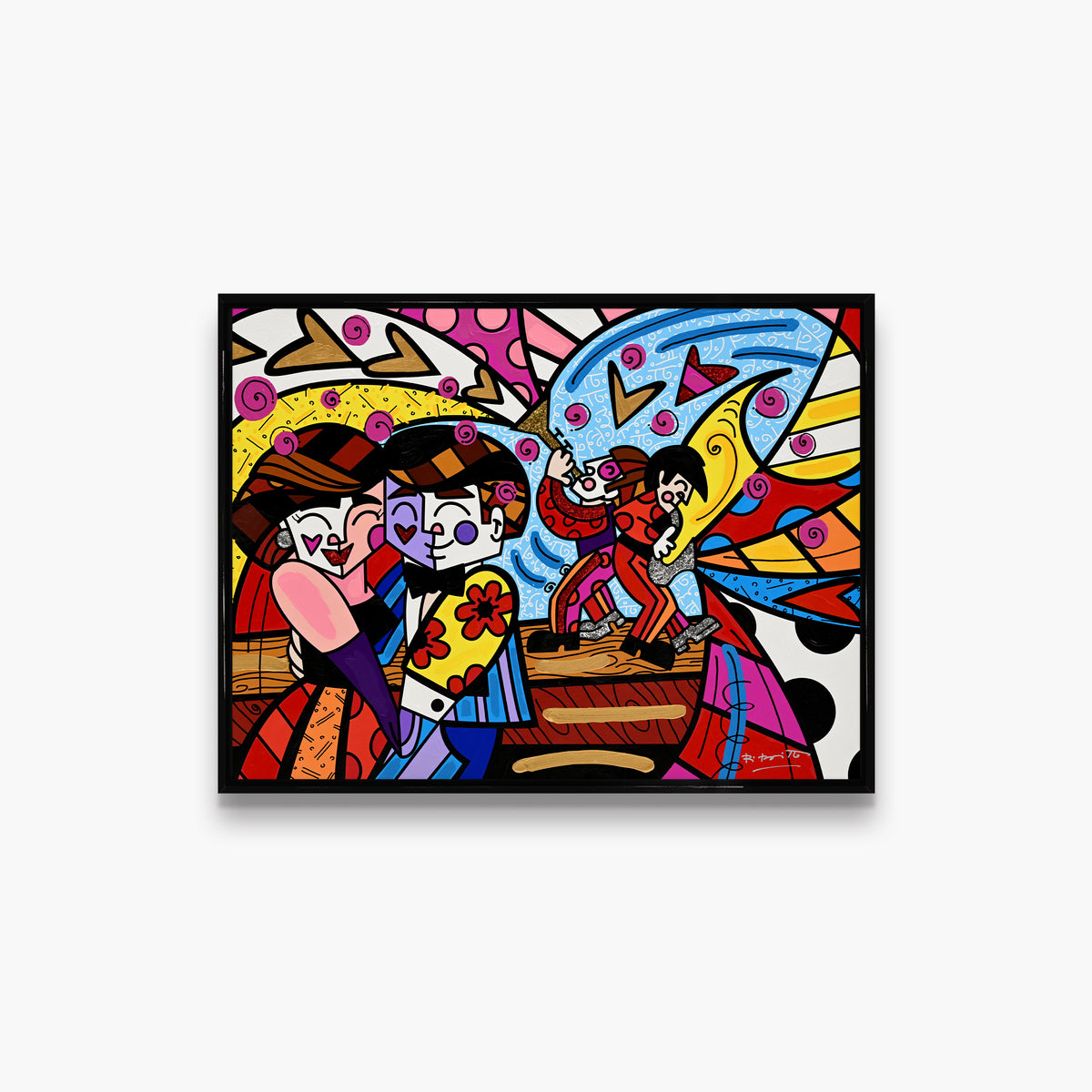Sound of Love - Mixed Media Original