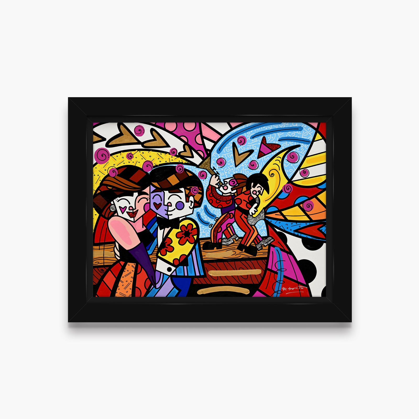 Sound of Love - Mixed Media Original