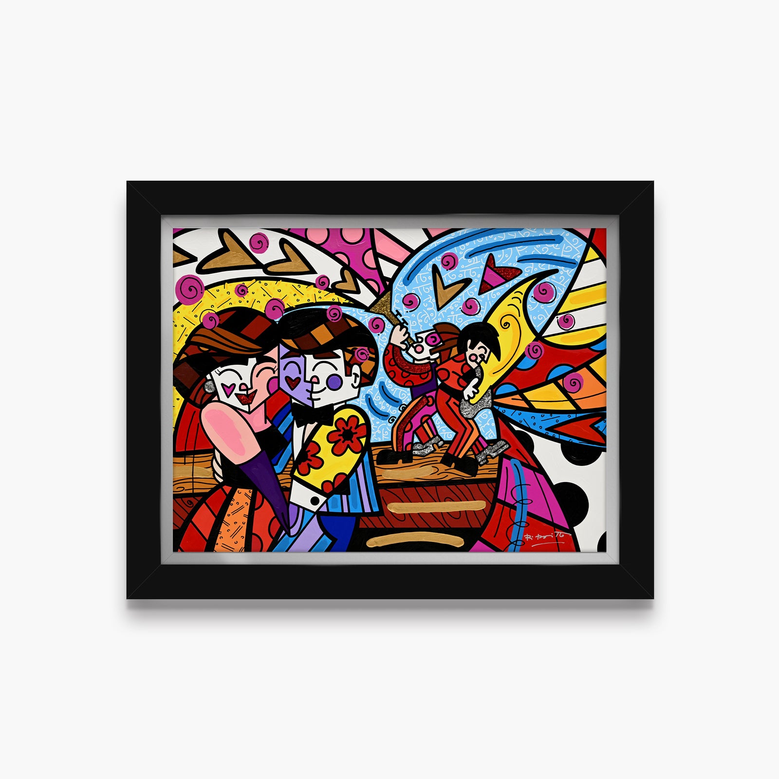 Sound of Love - Mixed Media Original