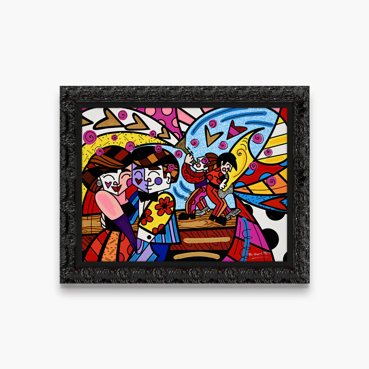 Sound of Love - Mixed Media Original