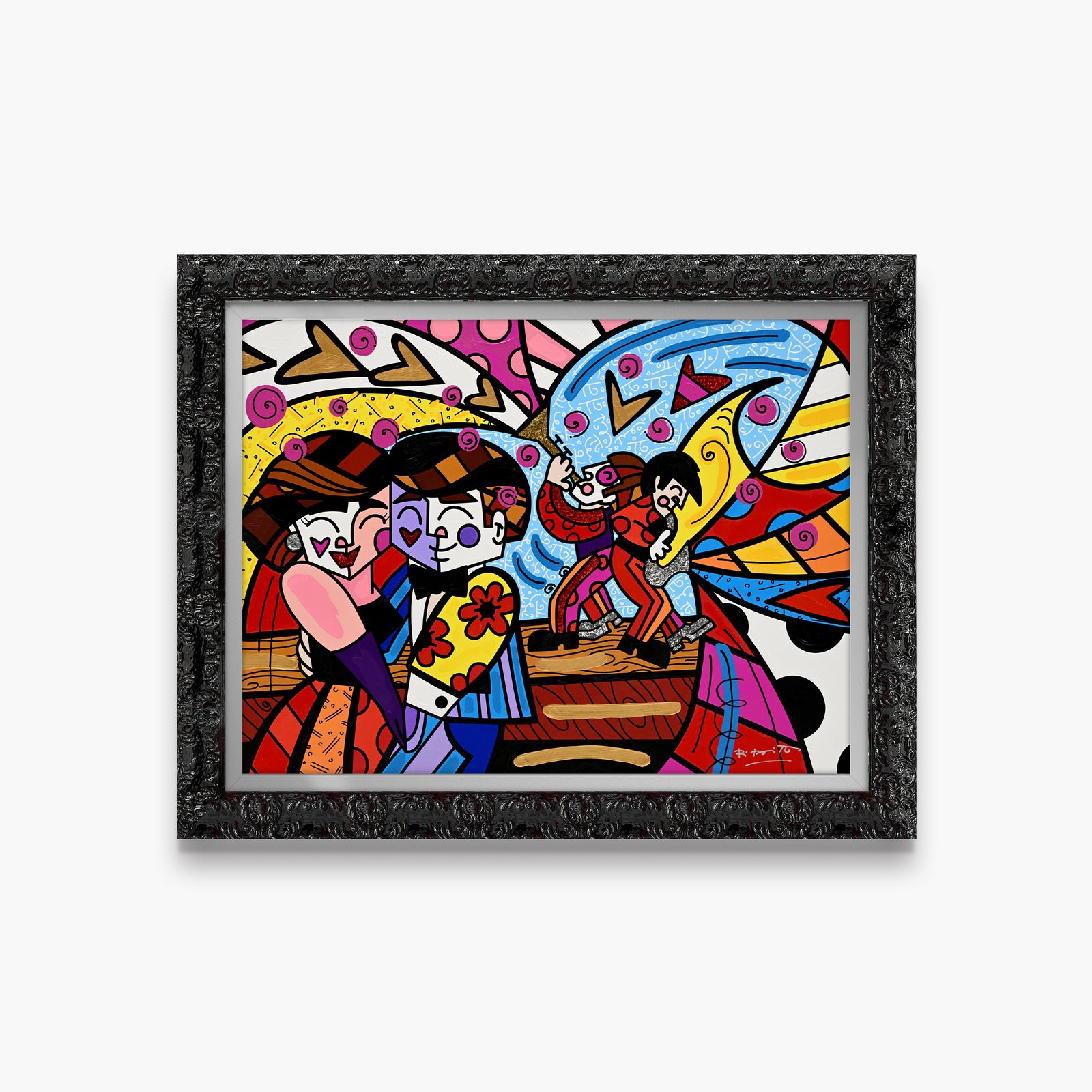 Sound of Love - Mixed Media Original