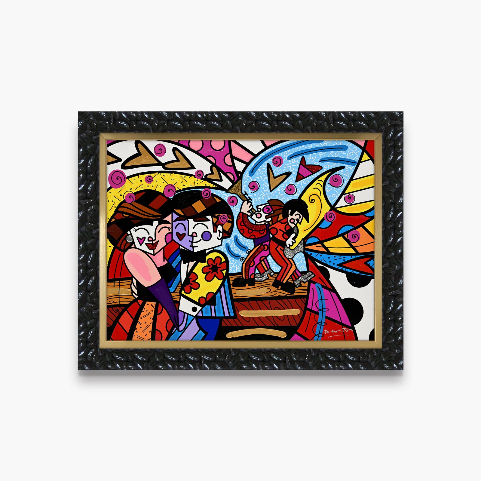 Sound of Love - Mixed Media Original