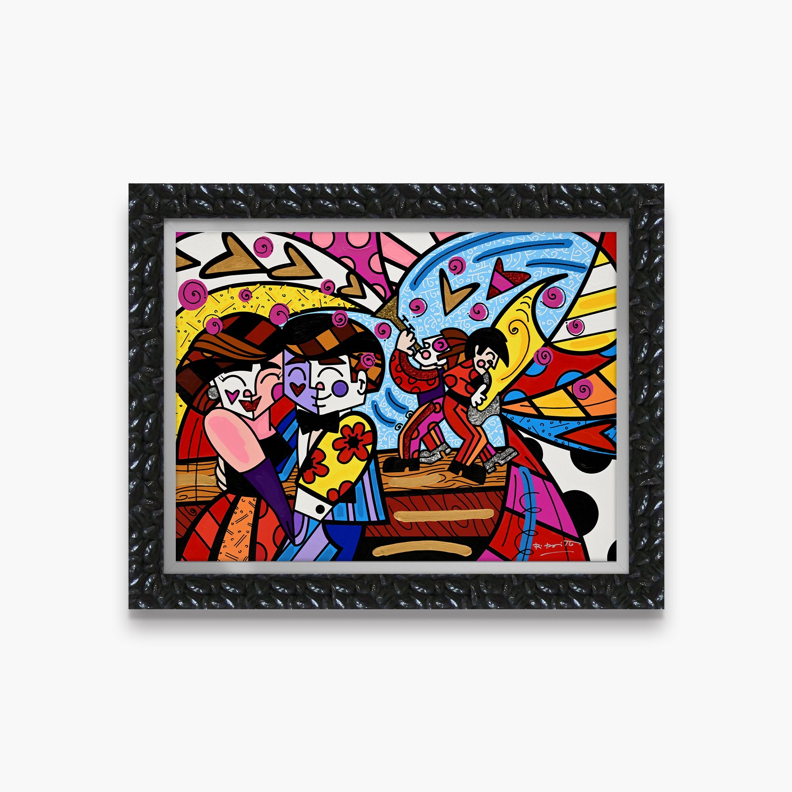Sound of Love - Mixed Media Original