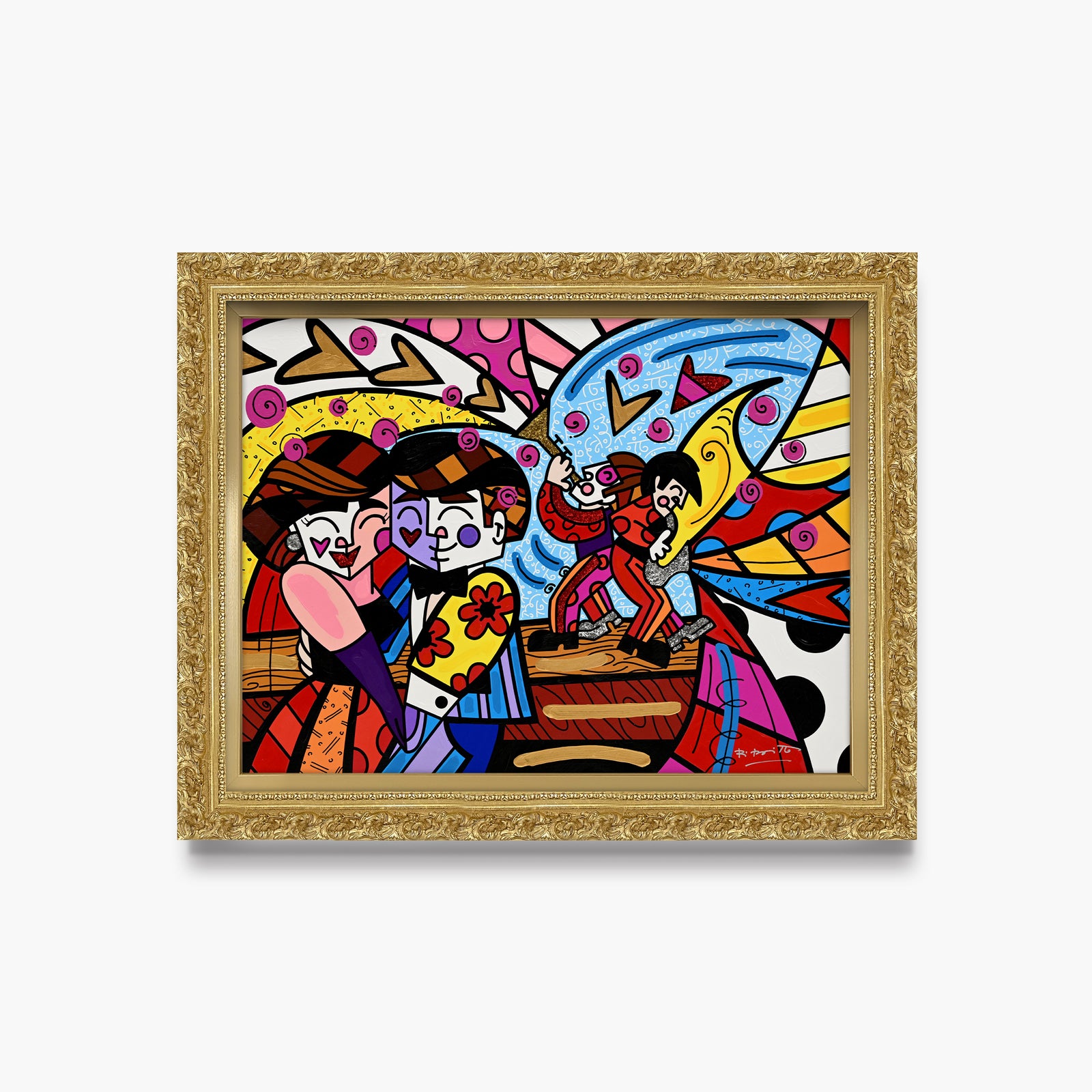 Sound of Love - Mixed Media Original