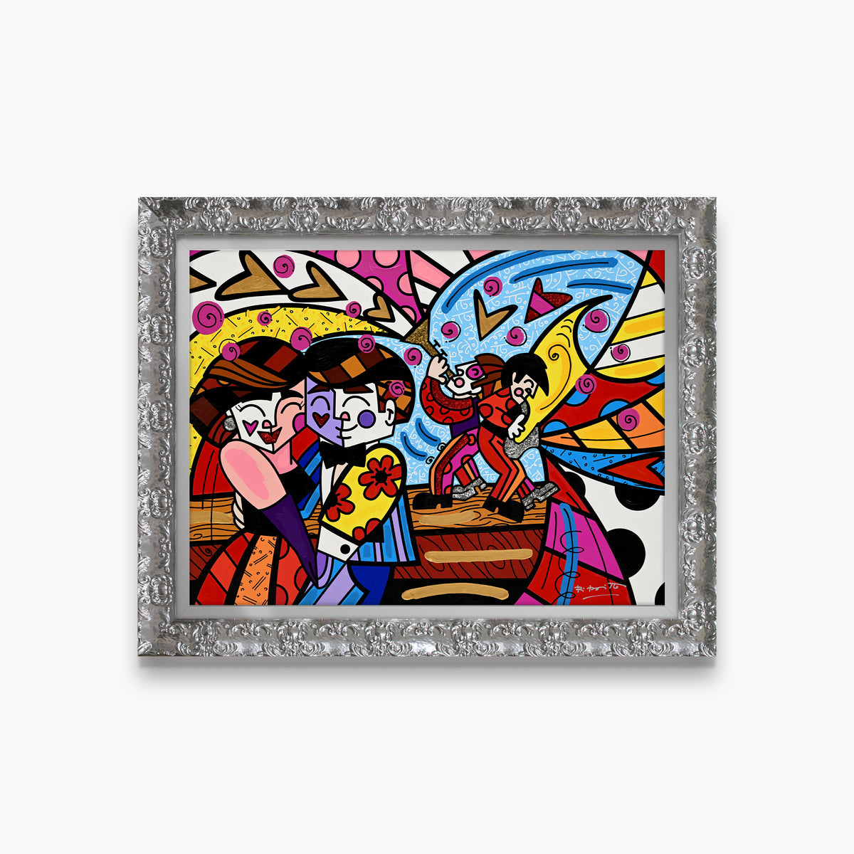 Sound of Love - Mixed Media Original
