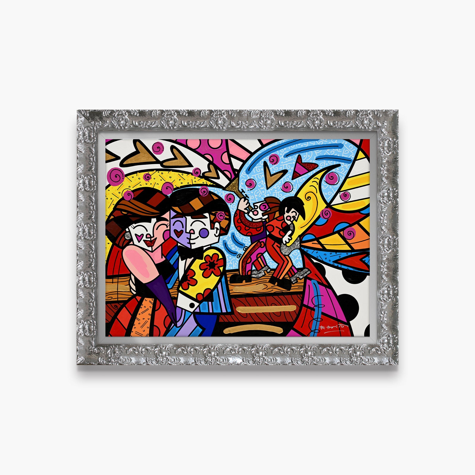 Sound of Love - Mixed Media Original