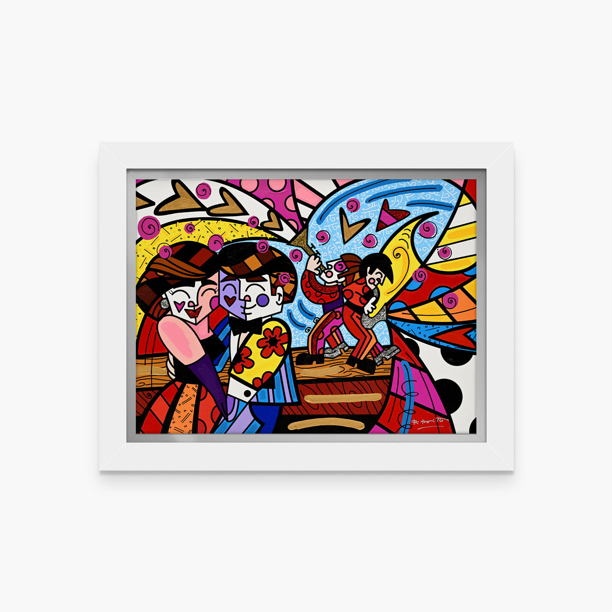 Sound of Love - Mixed Media Original