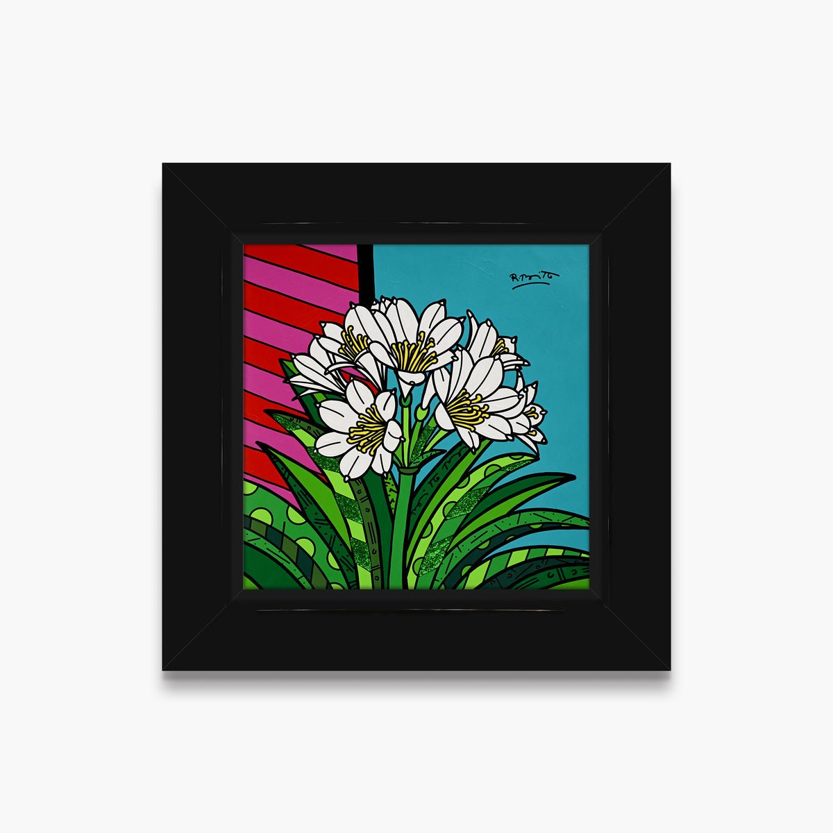 Lili Buffet - Mixed Media Original