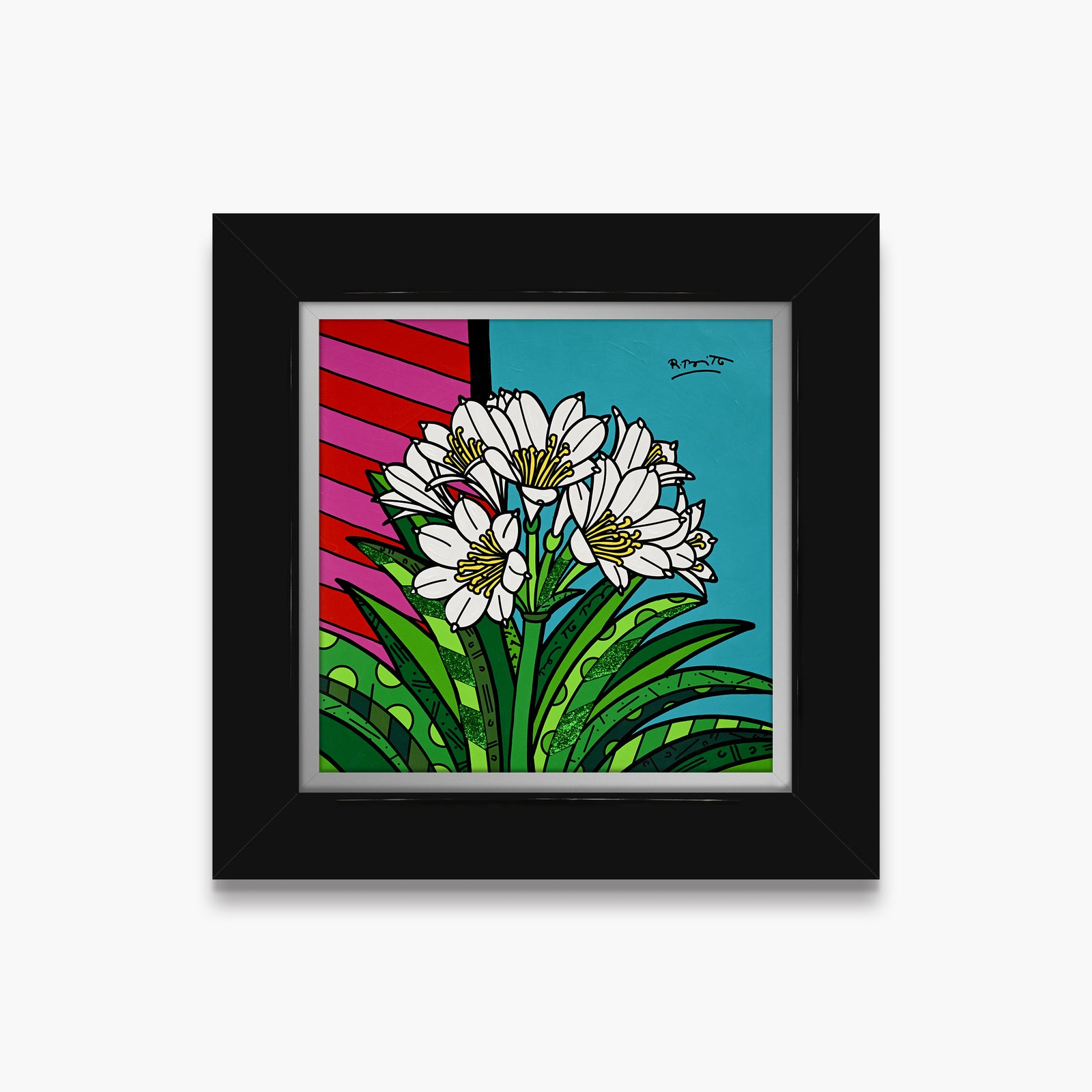 Lili Buffet - Mixed Media Original