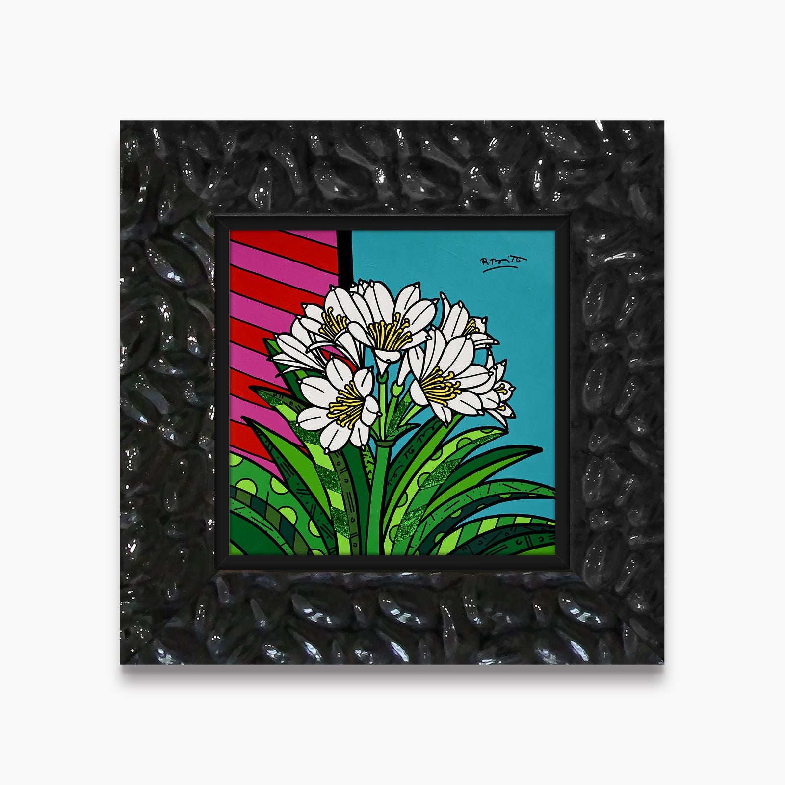 Lili Buffet - Mixed Media Original