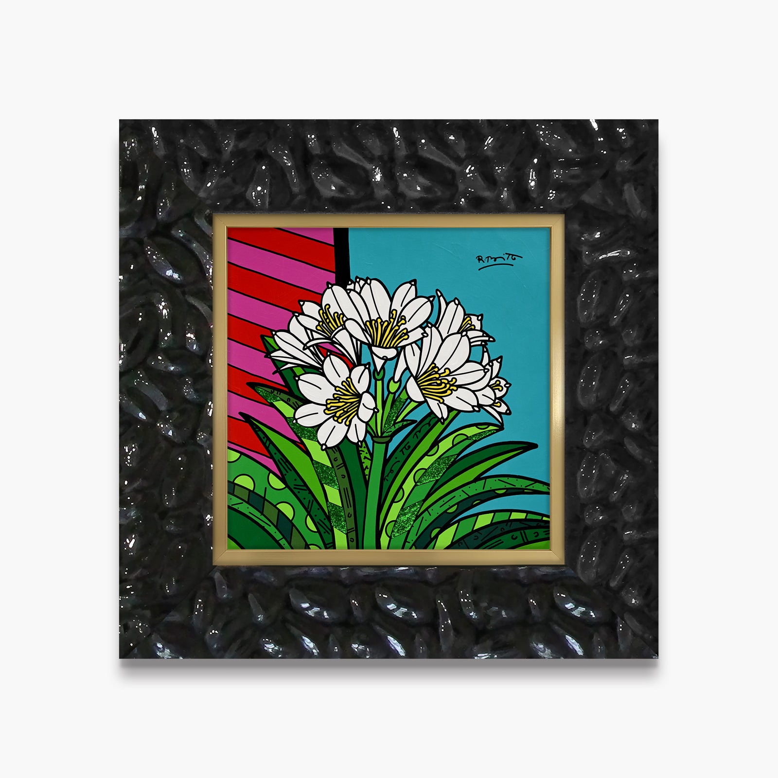 Lili Buffet - Mixed Media Original