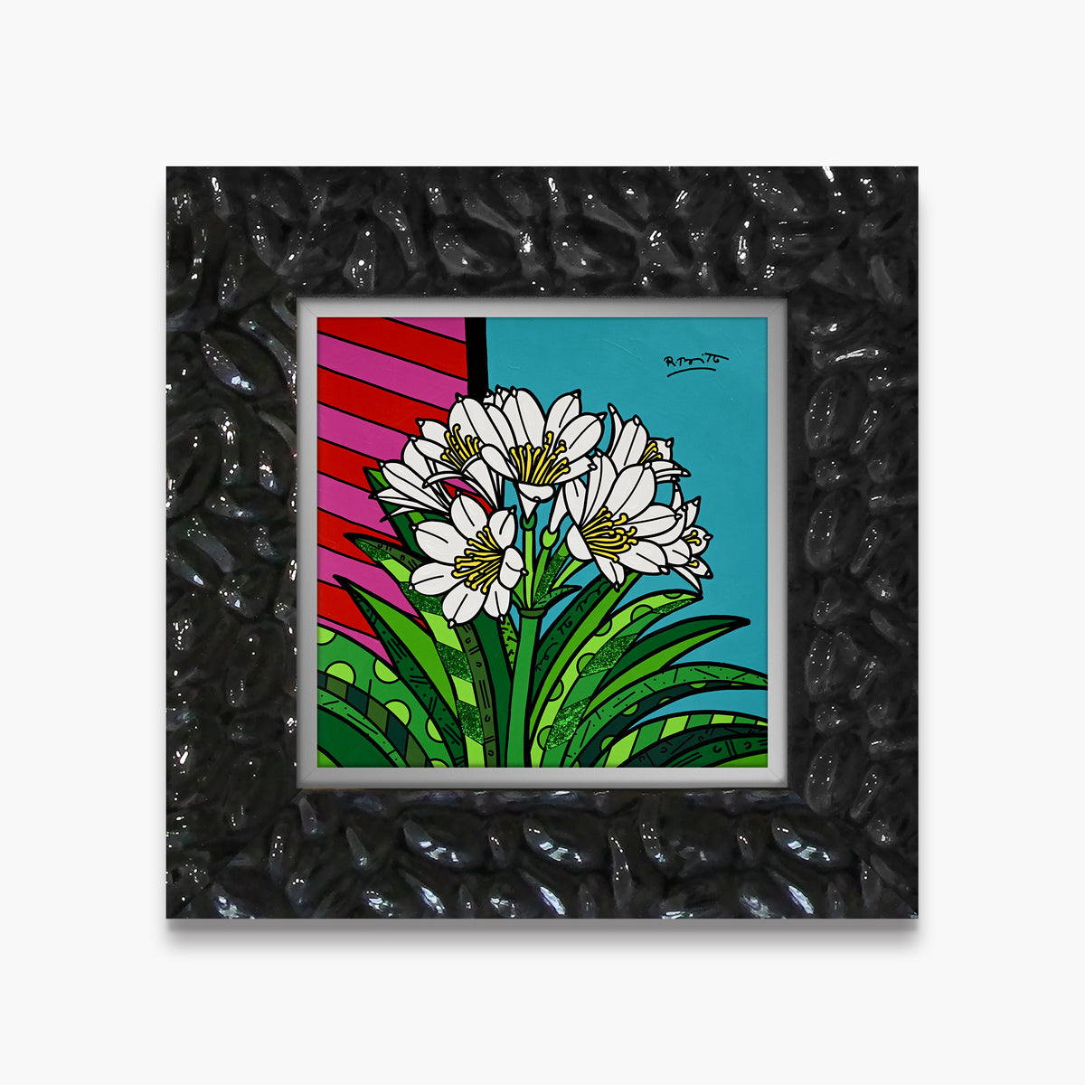 Lili Buffet - Mixed Media Original