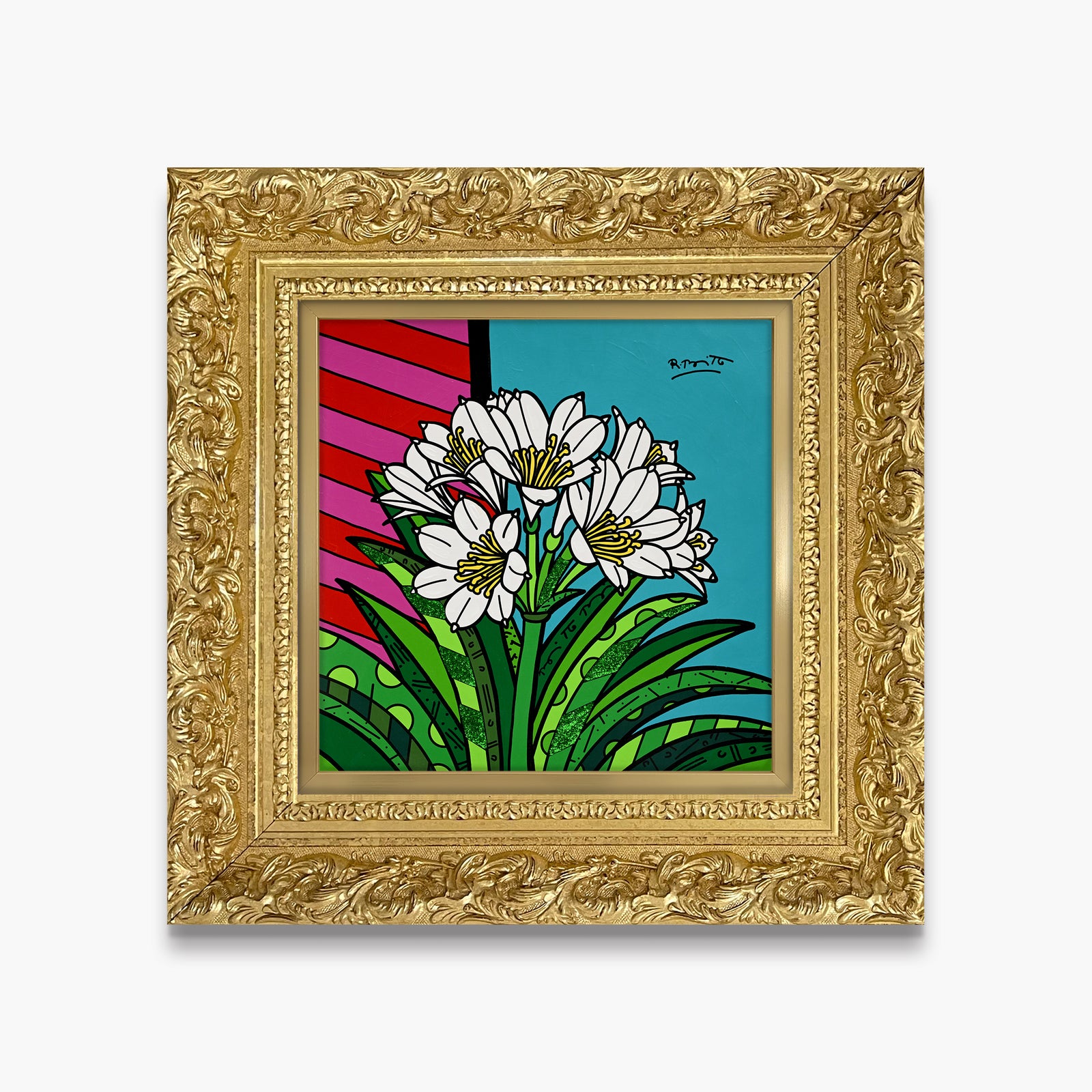 Lili Buffet - Mixed Media Original