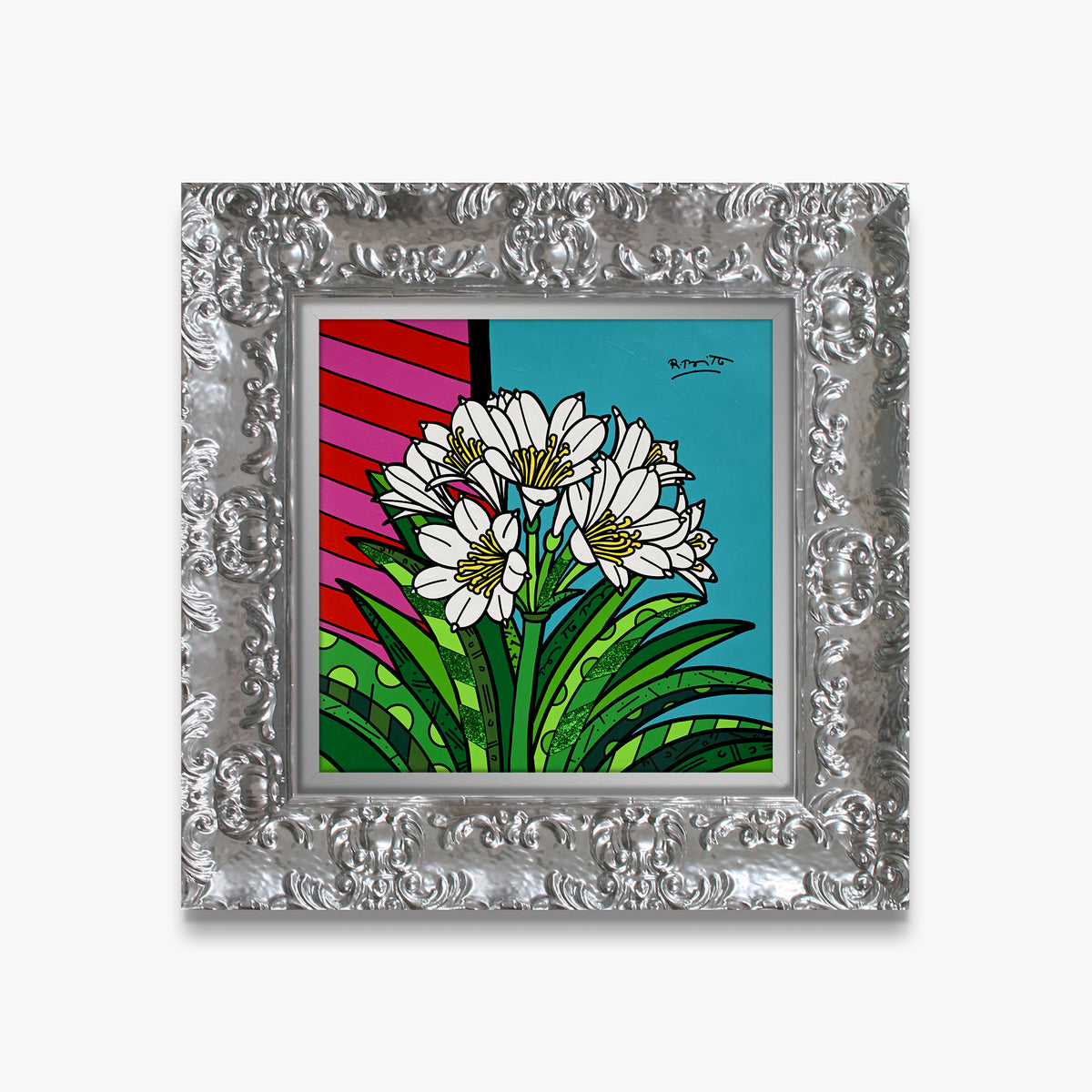 Lili Buffet - Mixed Media Original