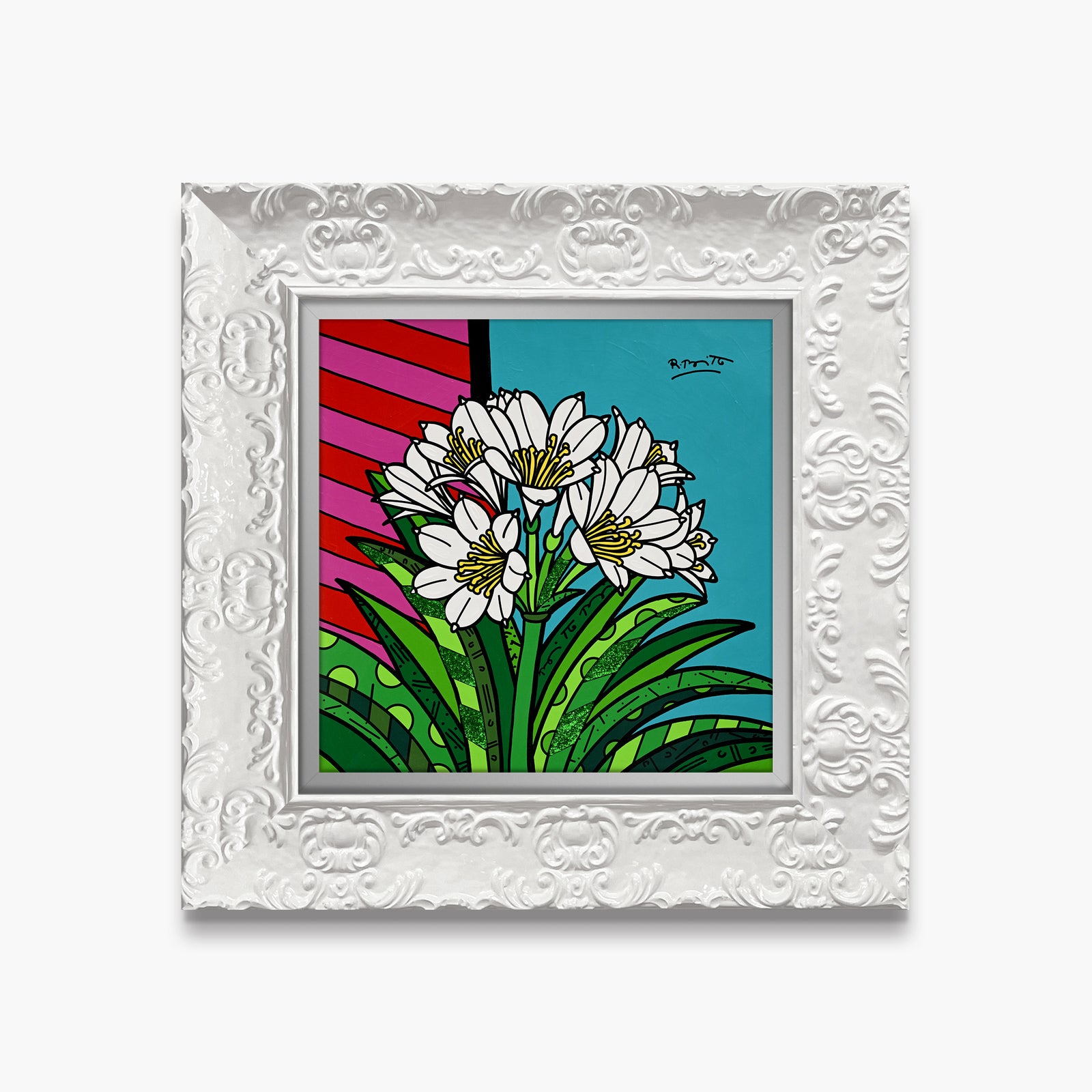 Lili Buffet - Mixed Media Original