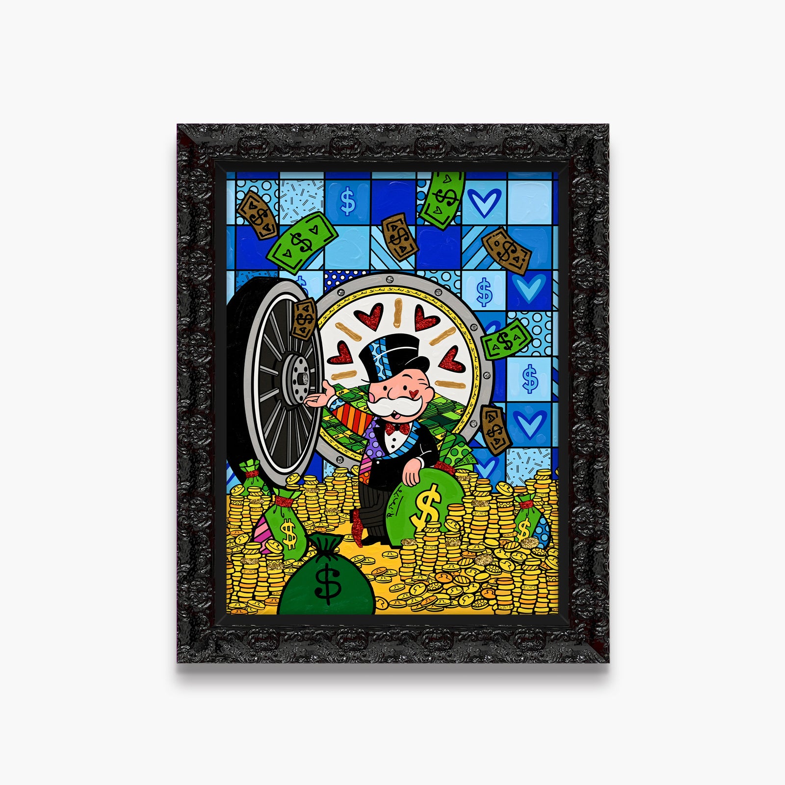 Making A Fortune - Mixed Media Original