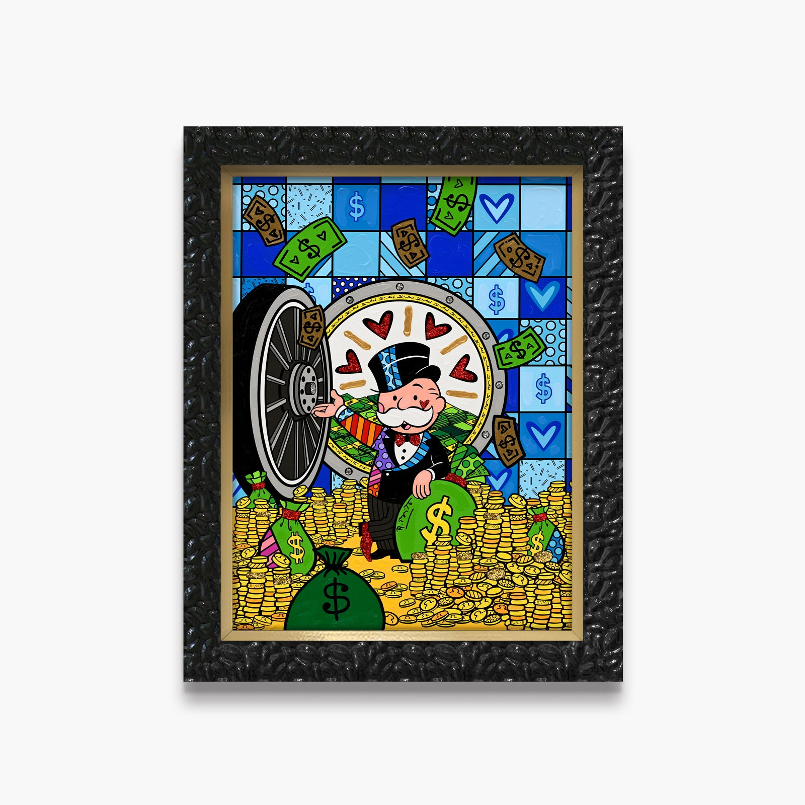 Making A Fortune - Mixed Media Original