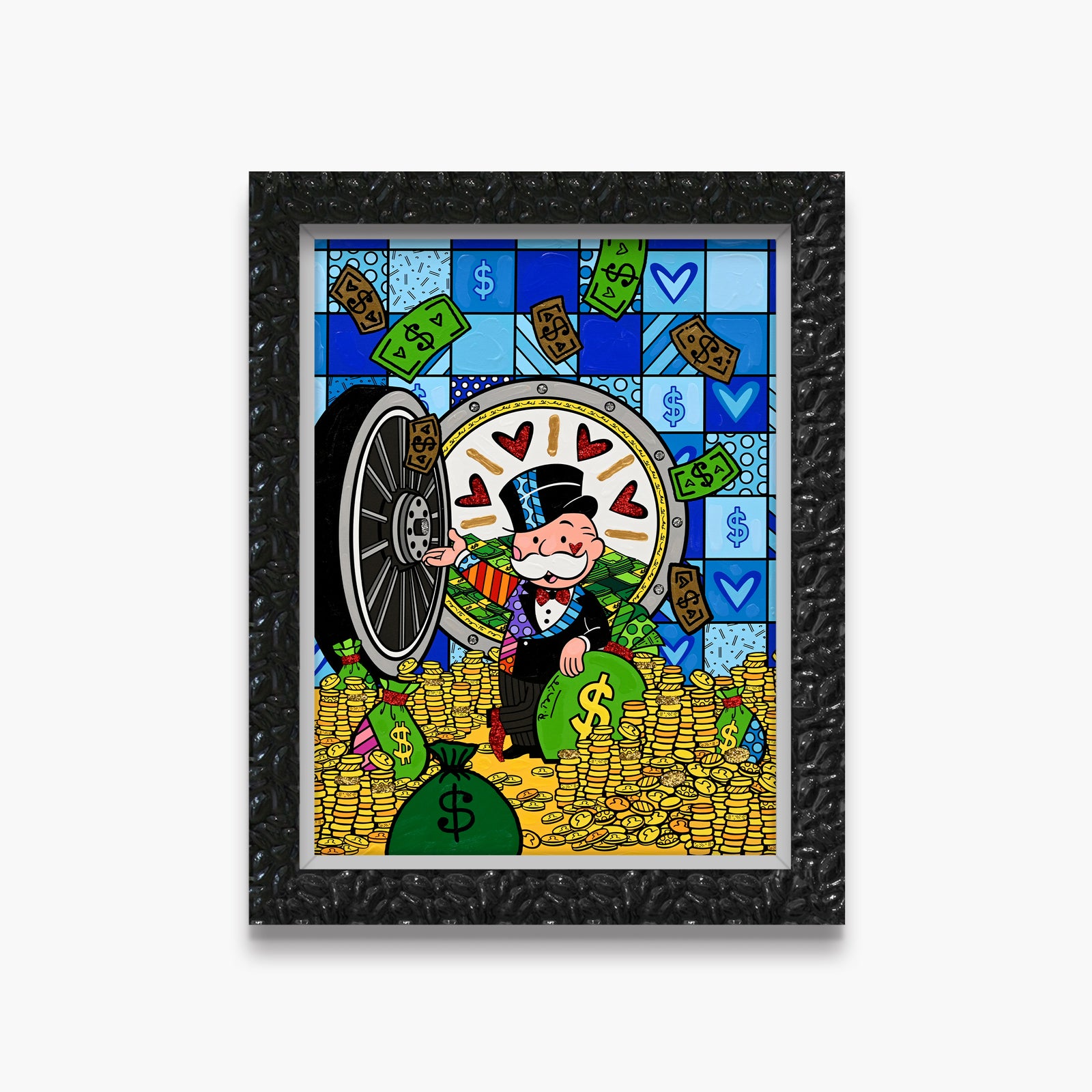 Making A Fortune - Mixed Media Original