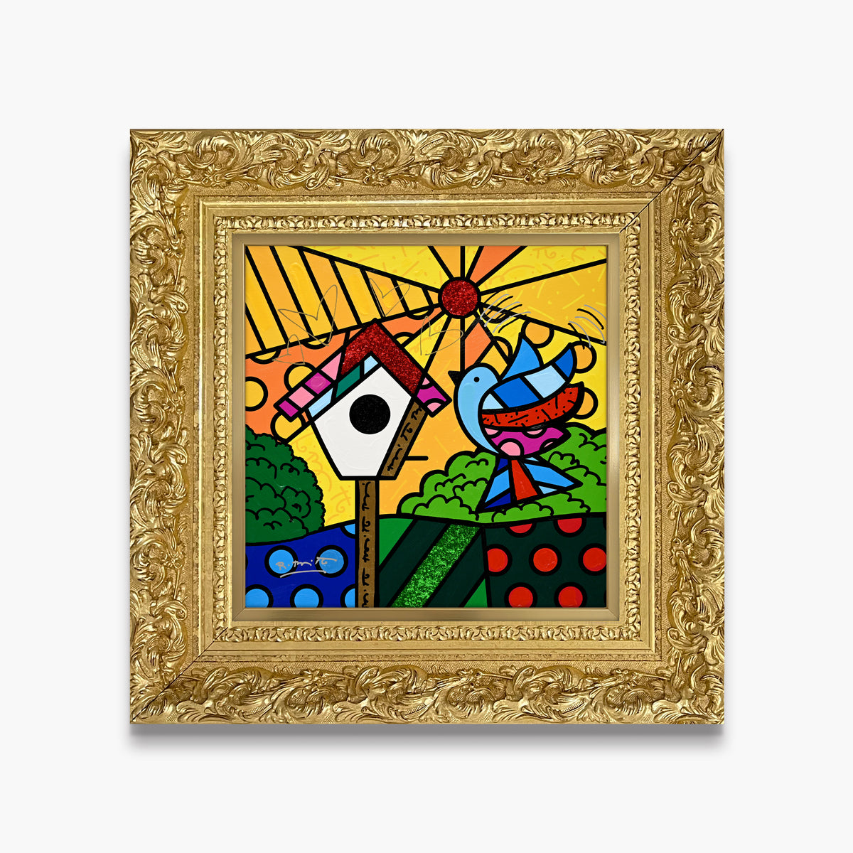 Home Sweet Home - Mixed Media Original