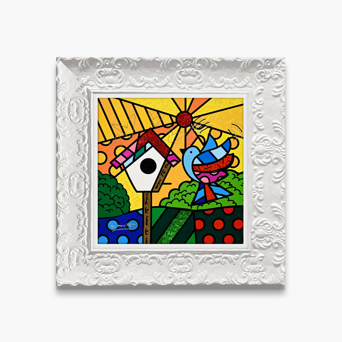 Home Sweet Home - Mixed Media Original