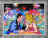 JUST THE TWO OF US - Mixed Media Original