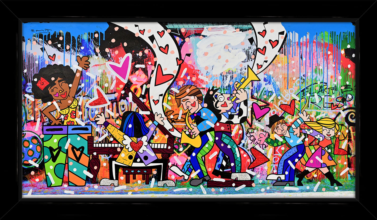 Bohemian Rhapsody - Mixed Media Original