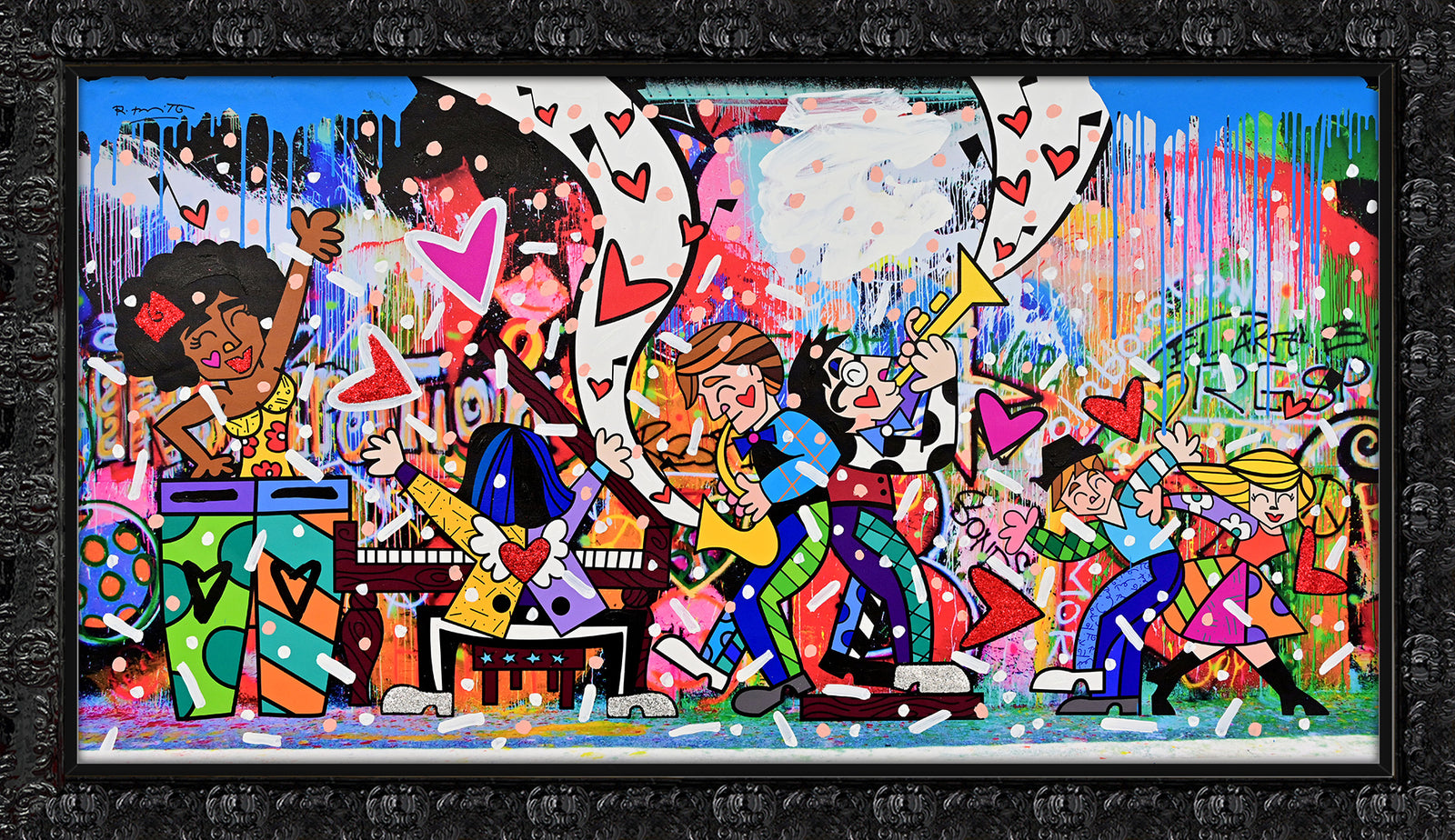 Bohemian Rhapsody - Mixed Media Original