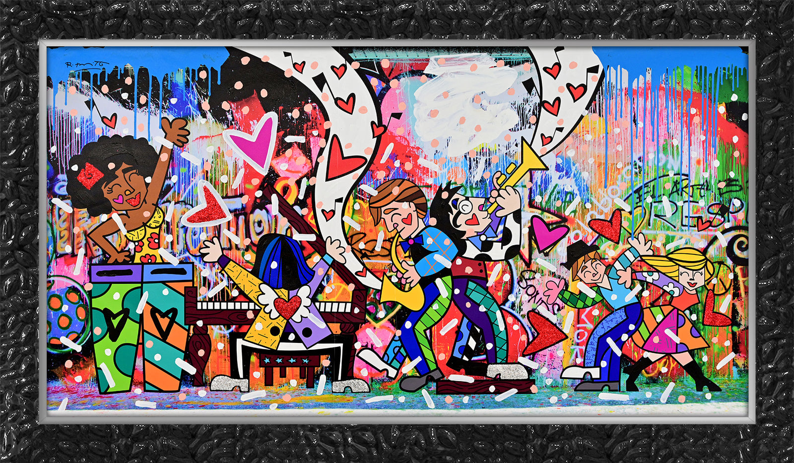 Bohemian Rhapsody - Mixed Media Original