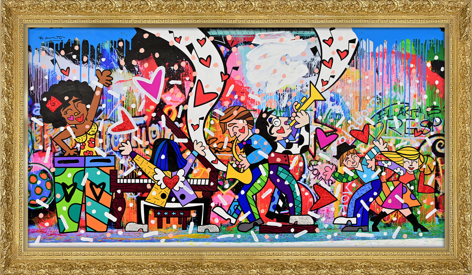 Bohemian Rhapsody - Mixed Media Original