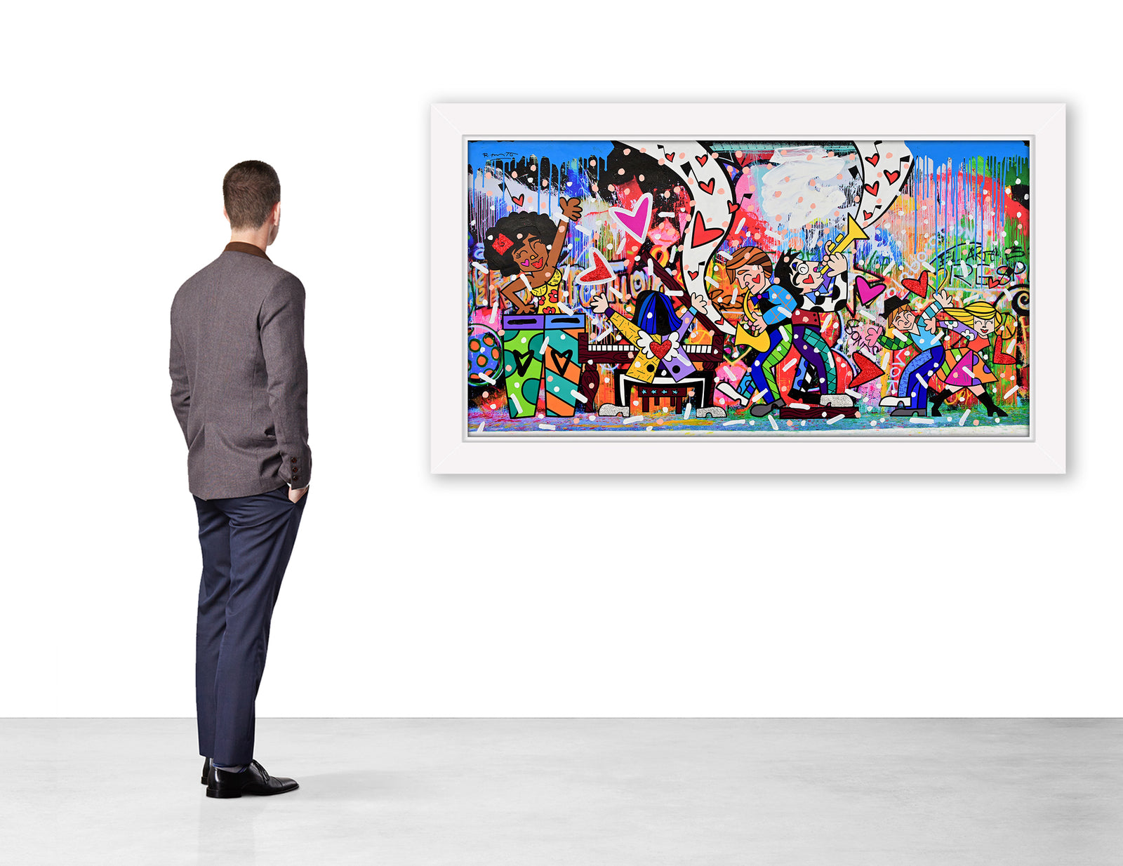 Bohemian Rhapsody - Mixed Media Original