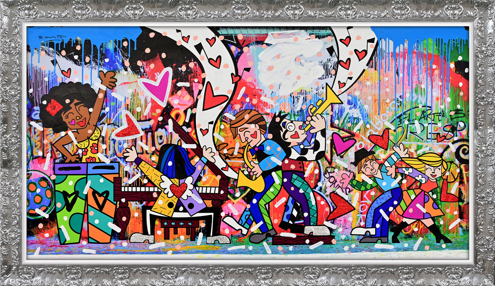 Bohemian Rhapsody - Mixed Media Original