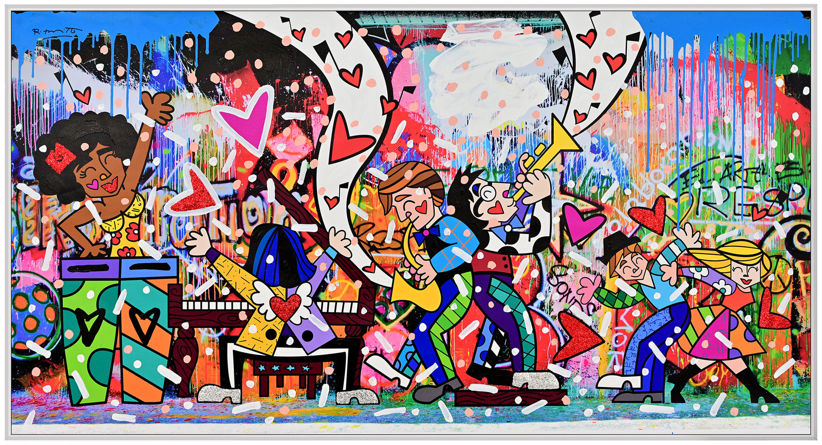 Bohemian Rhapsody - Mixed Media Original