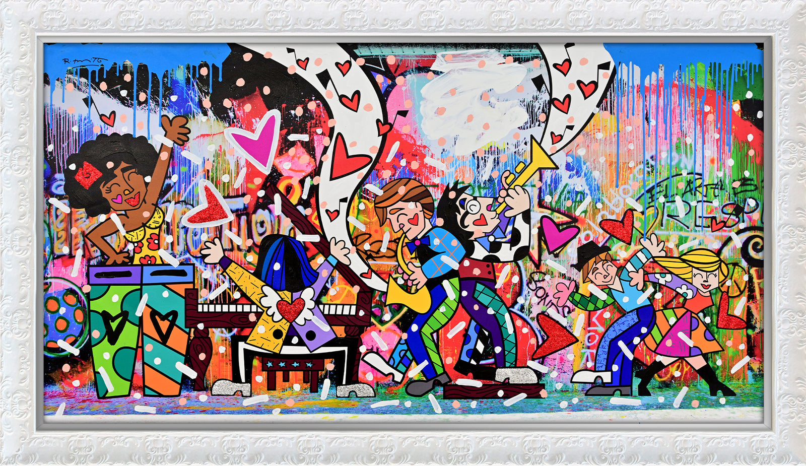 Bohemian Rhapsody - Mixed Media Original