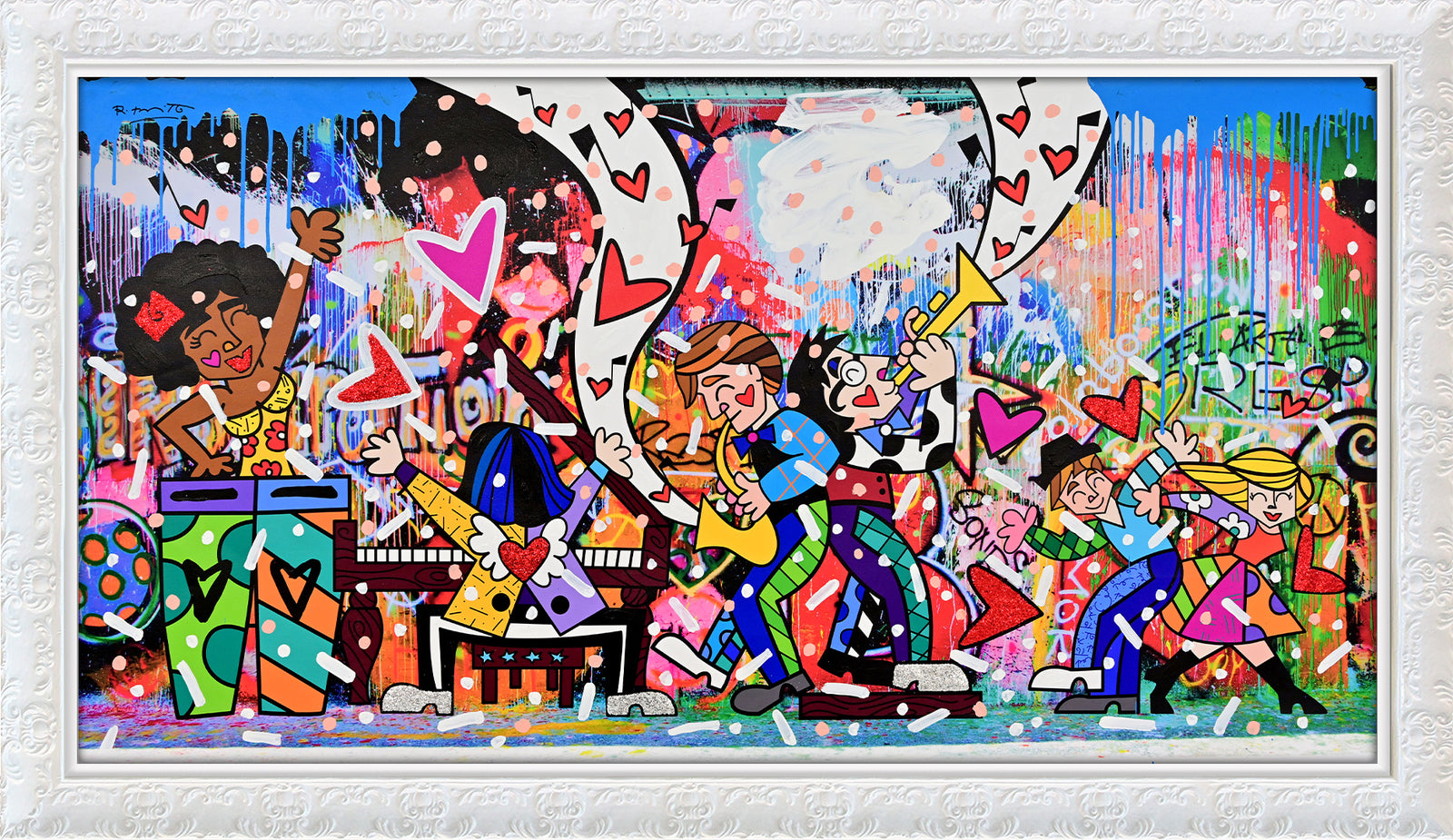 Bohemian Rhapsody - Mixed Media Original