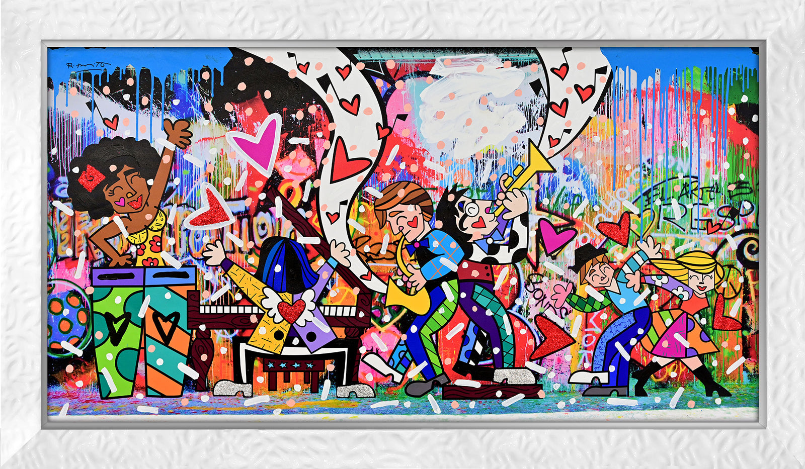 Bohemian Rhapsody - Mixed Media Original