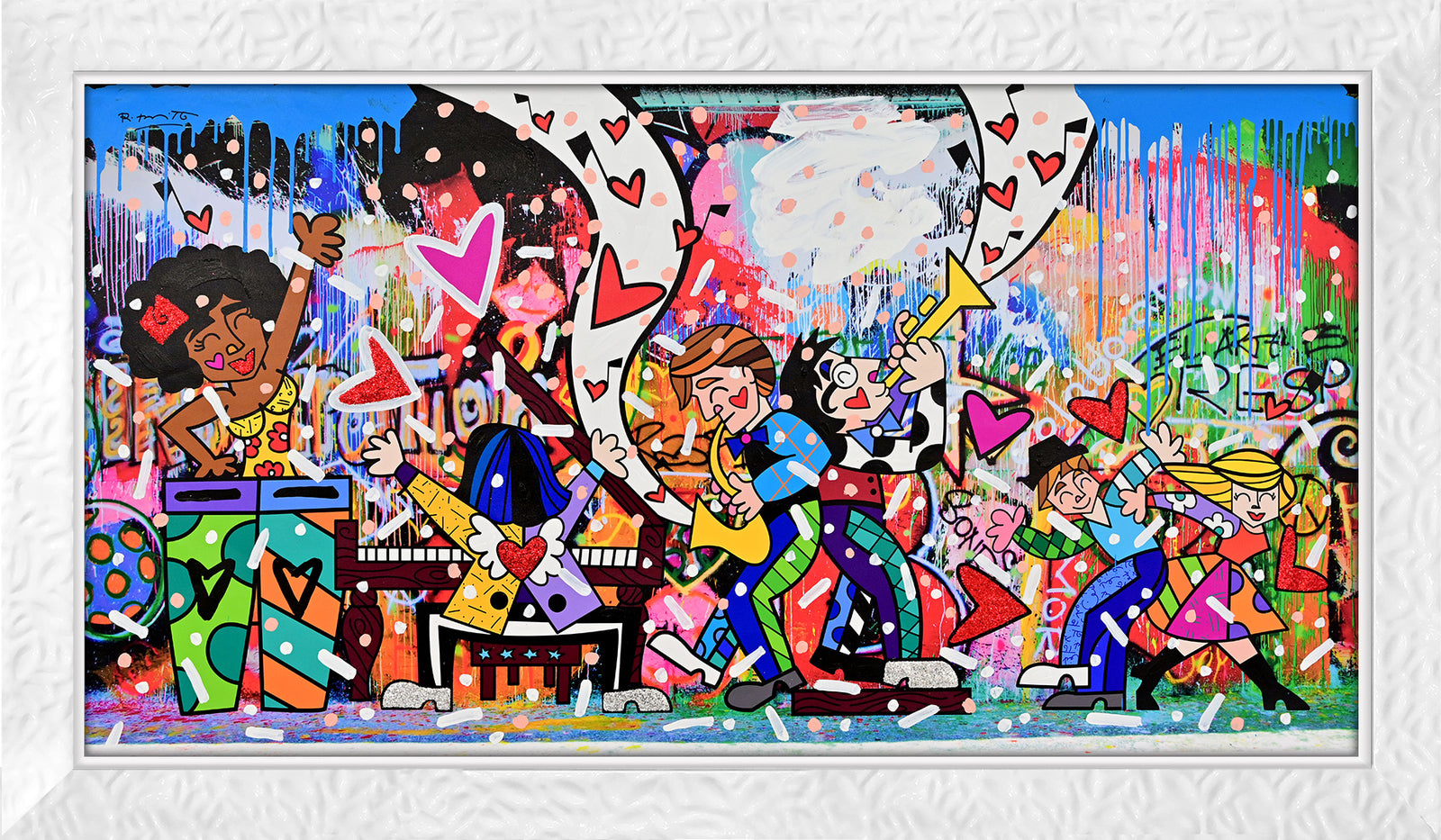 Bohemian Rhapsody - Mixed Media Original