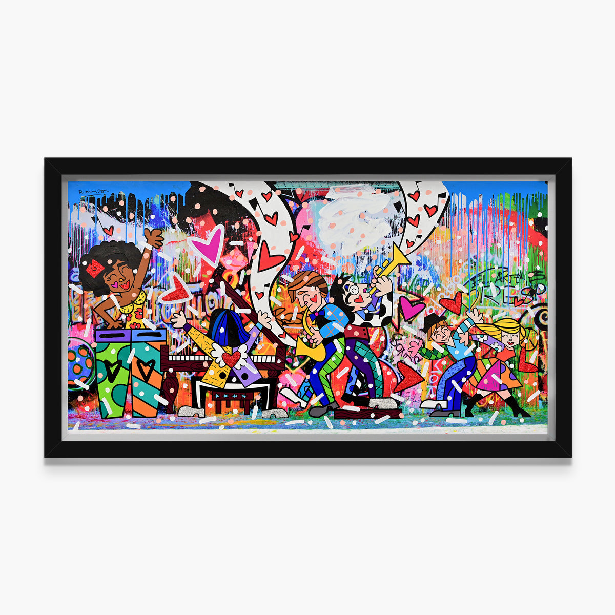 Bohemian Rhapsody - Mixed Media Original