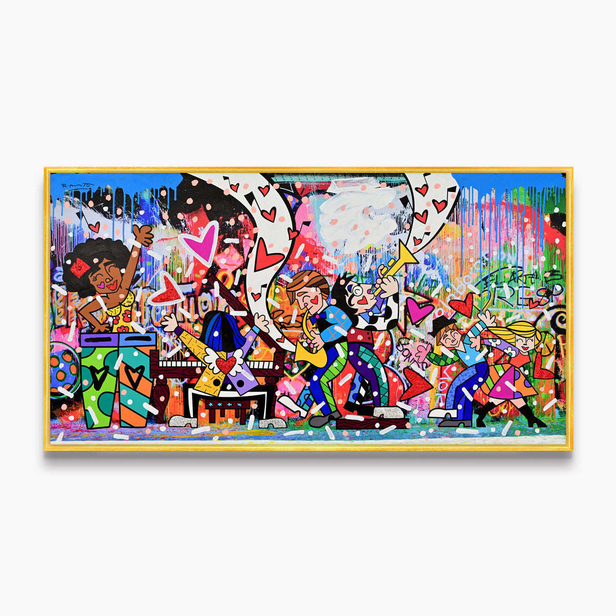 Bohemian Rhapsody - Mixed Media Original